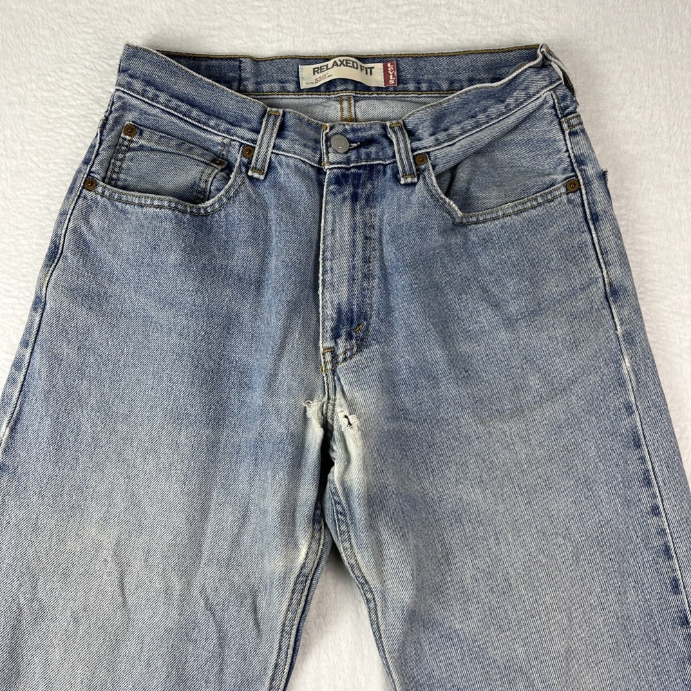 Levi's 550 Relaxed Fit Jeans Mens 31x32 Blue Denim Cotton Straight Leg Casual